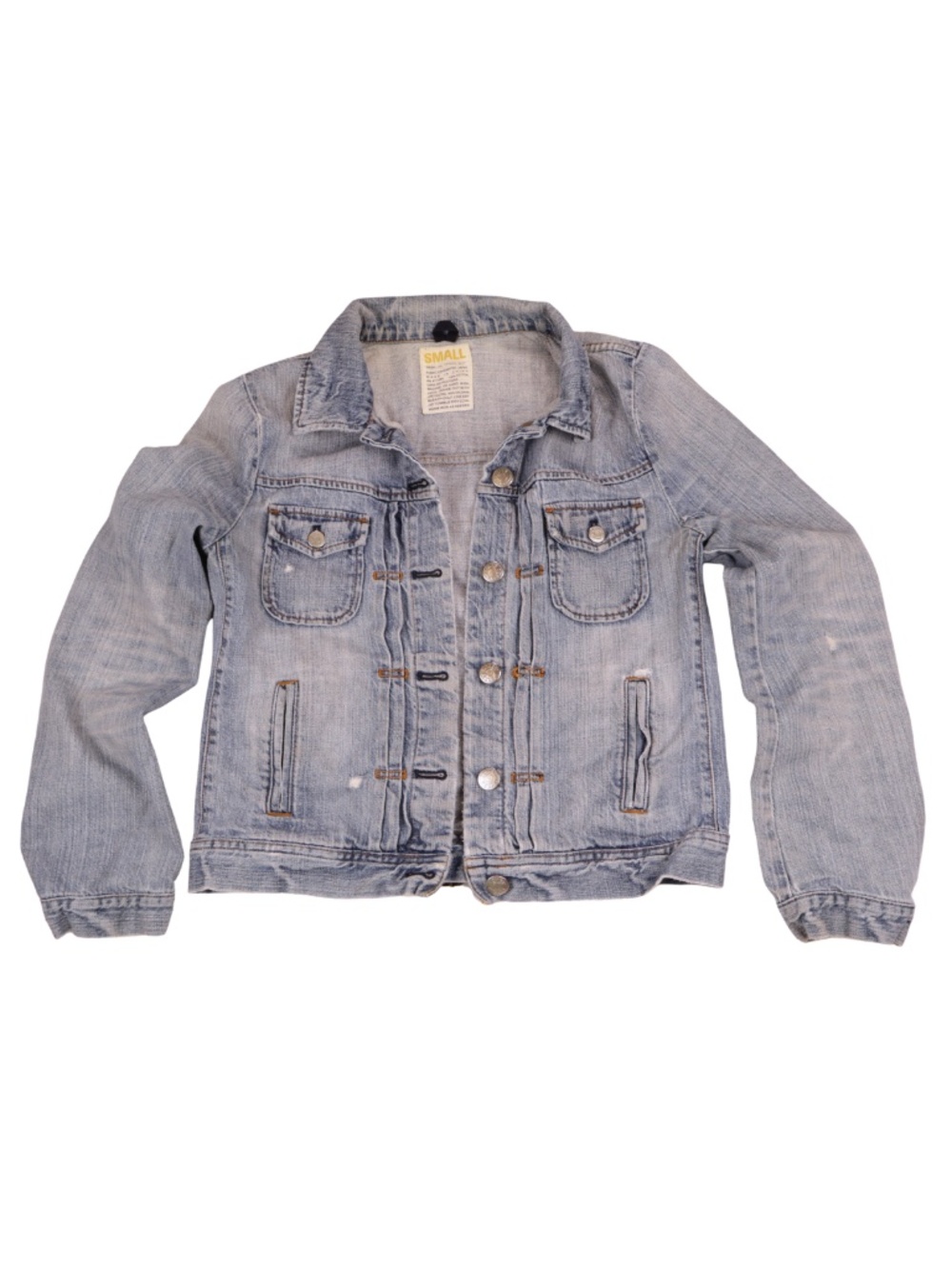 J. Crew Light Wash Denim Jacket Small Cropped Jean Jacket